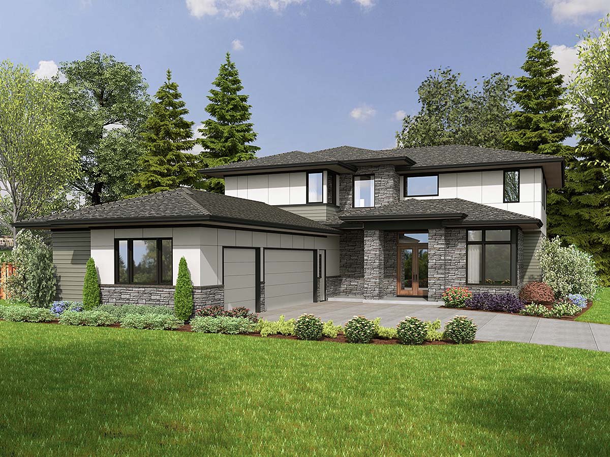 House Plan 81352 Elevation