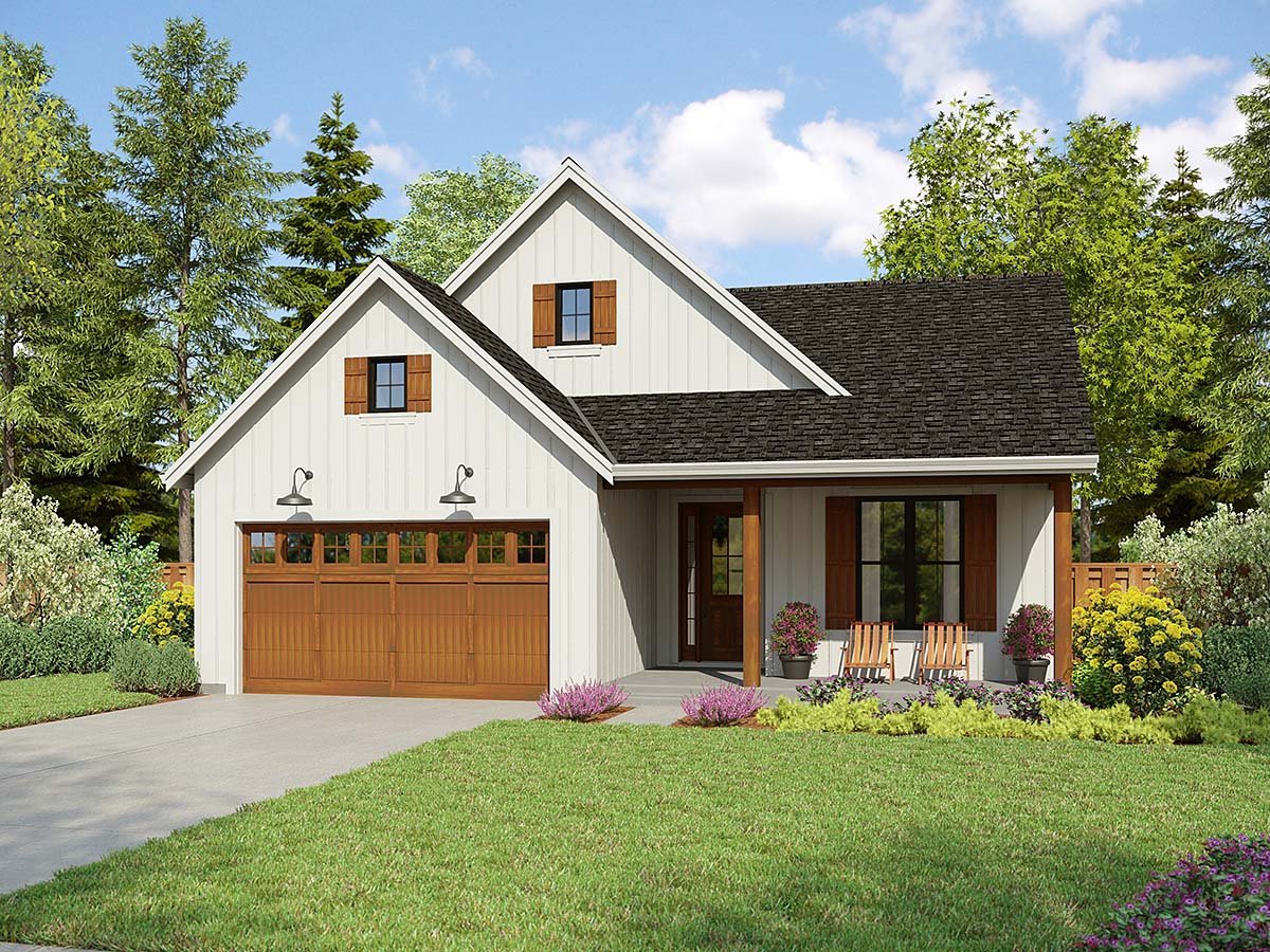 House Plan 81366 Elevation