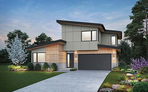 House Plan 81367 Elevation