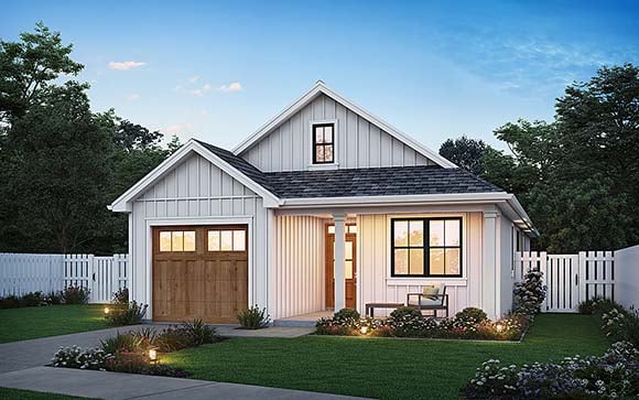 House Plan 81393 Elevation