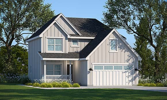 House Plan 81463 Elevation