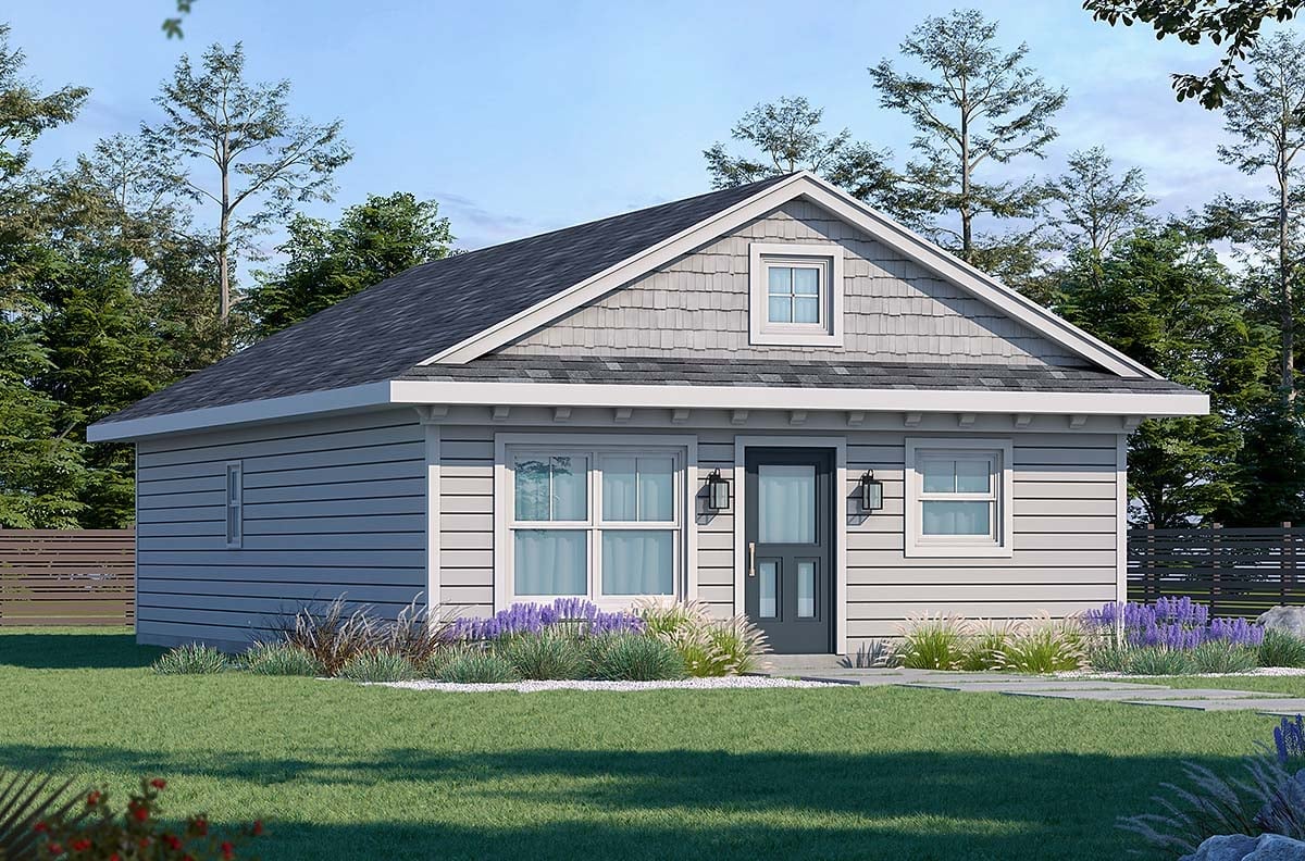 House Plan 81486 Elevation
