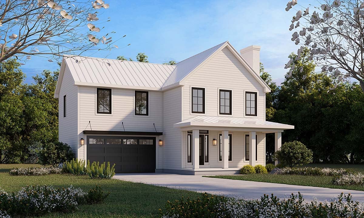 House Plan 81496 Elevation