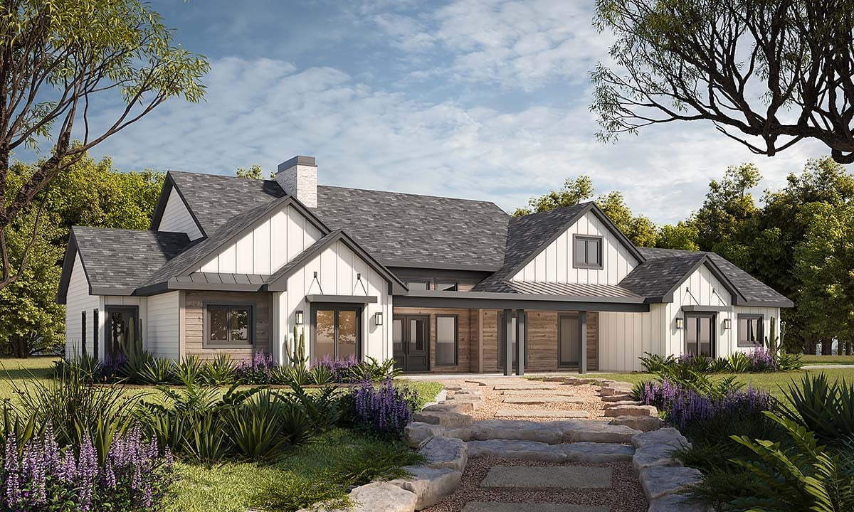 House Plan 81497 Elevation