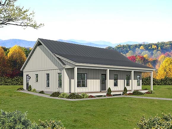 House Plan 81593 Elevation