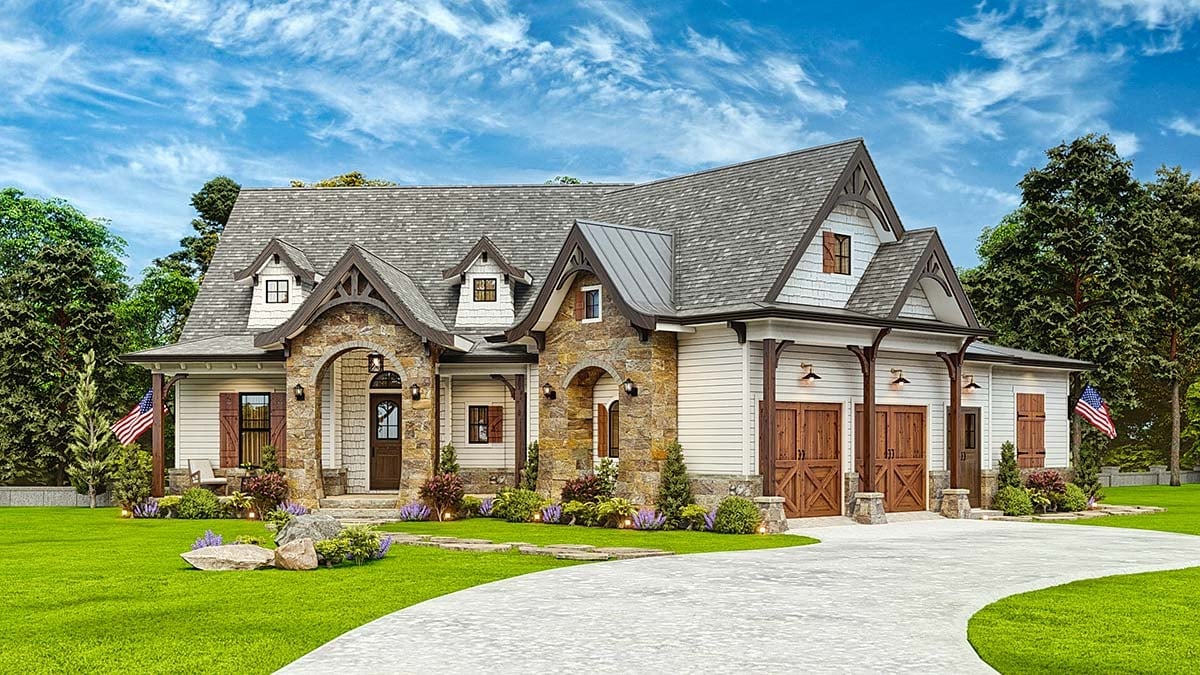 House Plan 81679 Elevation