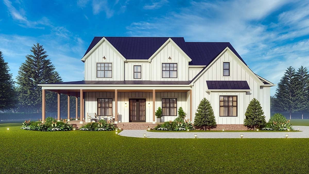 House Plan 81695 Elevation