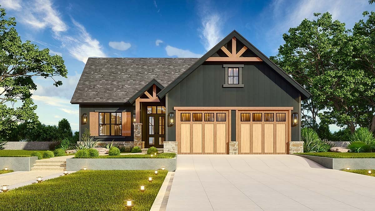 House Plan 81697 Elevation