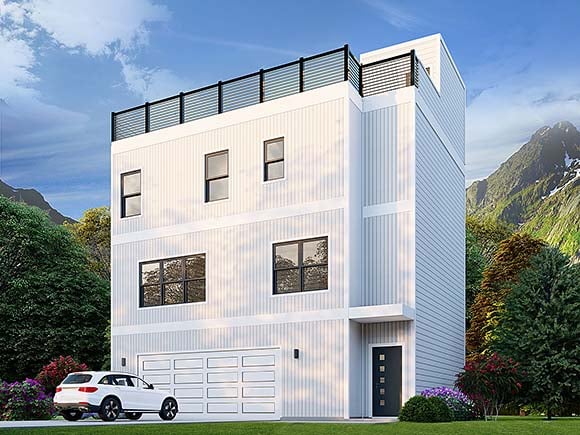 House Plan 81711 Elevation
