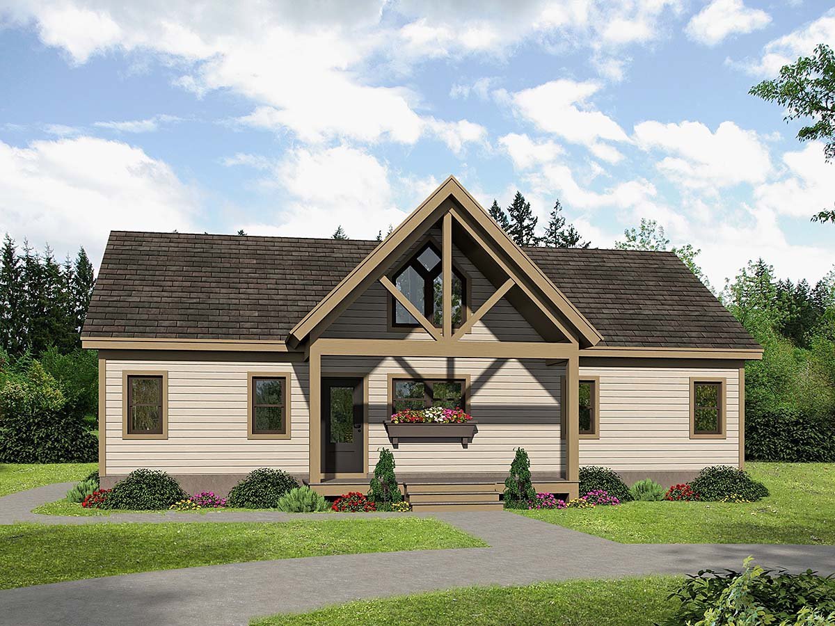 House Plan 81736 Elevation