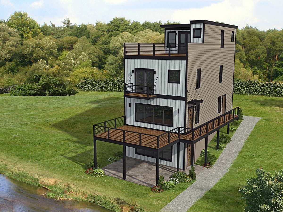 House Plan 81759 Elevation