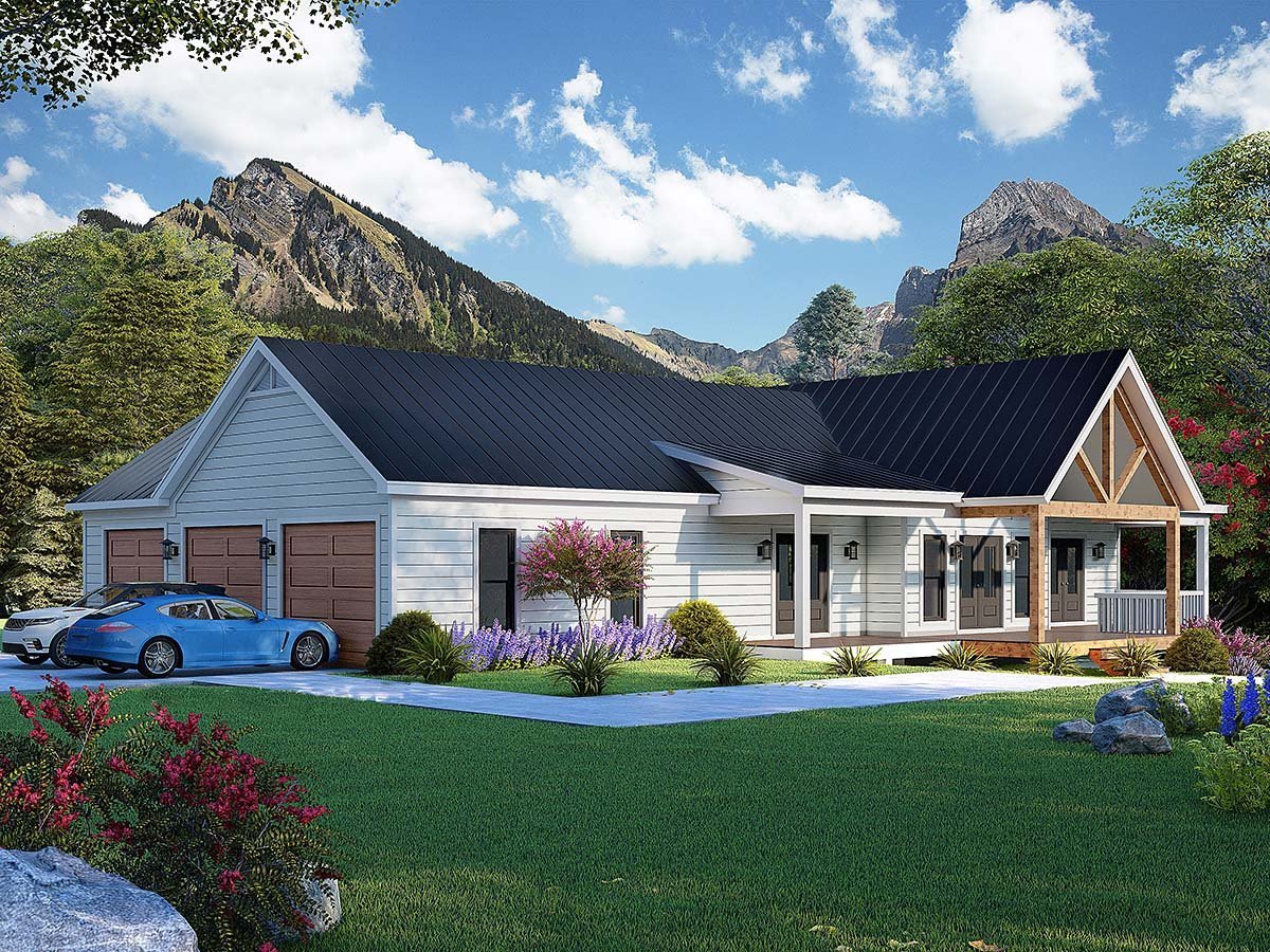 House Plan 81792 Elevation