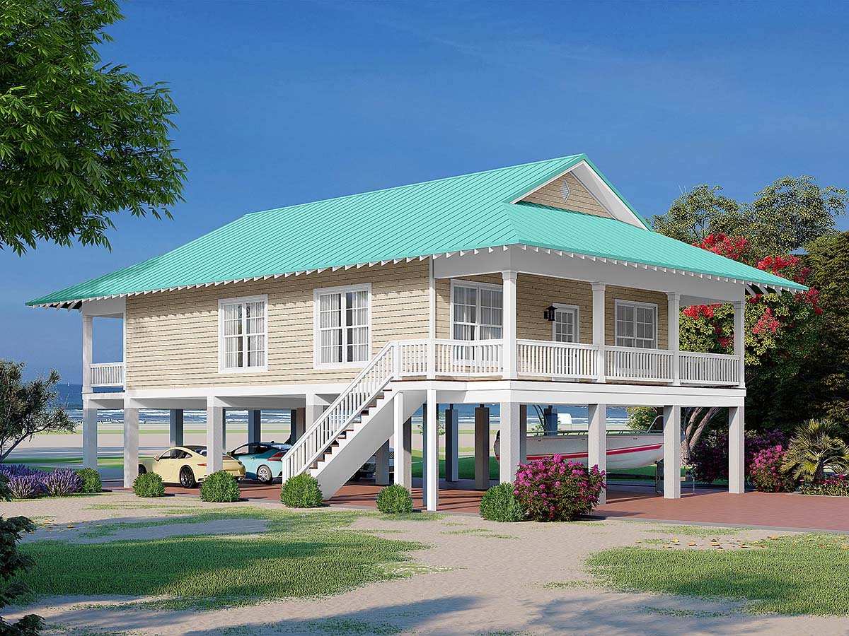 House Plan 81793 Elevation