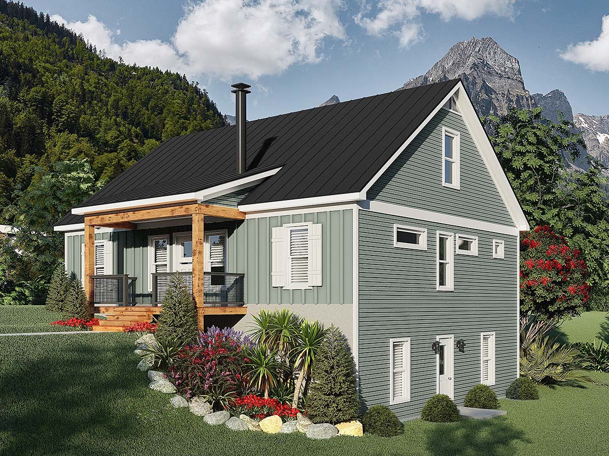 House Plan 81794 Elevation