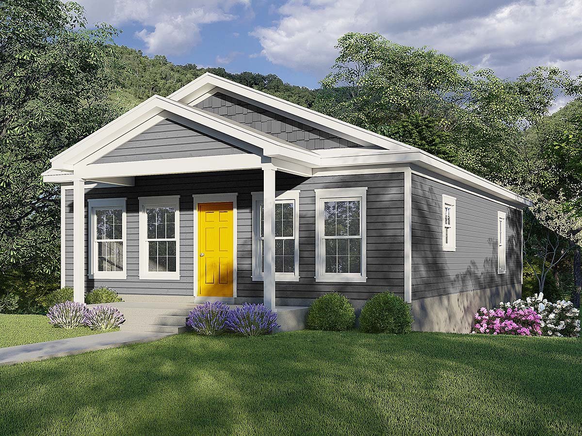 House Plan 81796 Elevation