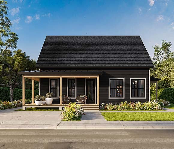House Plan 81820 Elevation