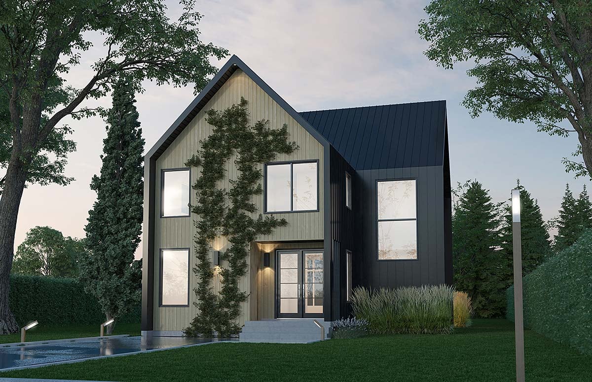 House Plan 81829 Elevation
