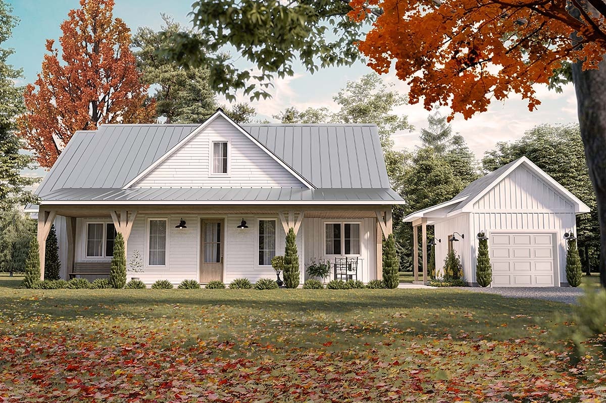 House Plan 81832 Elevation