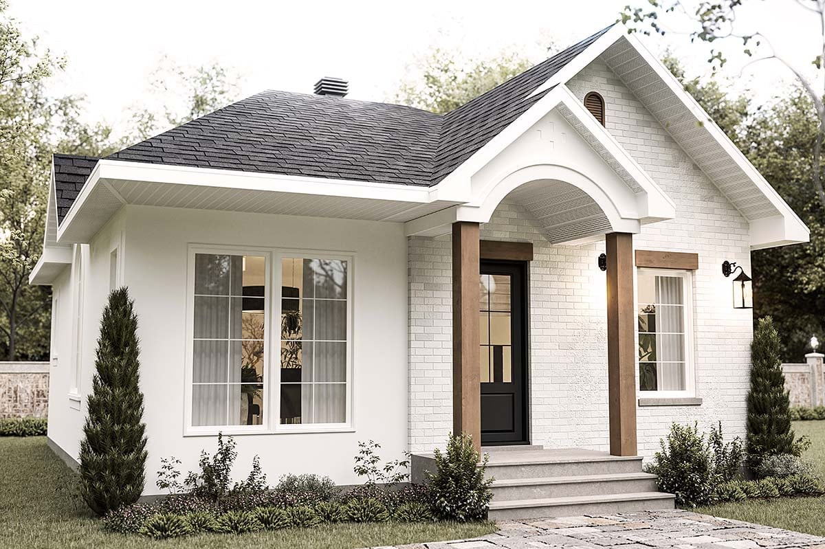House Plan 81833 Elevation