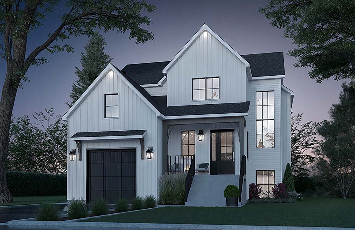 House Plan 81838 Elevation