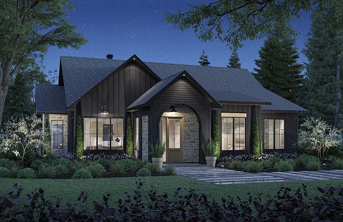 House Plan 81865 Elevation