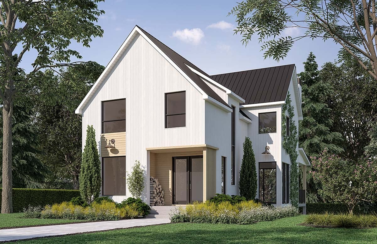 House Plan 81867 Elevation