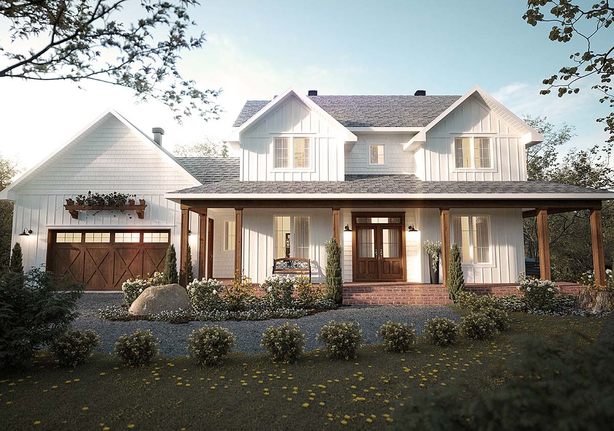 House Plan 81881 Elevation