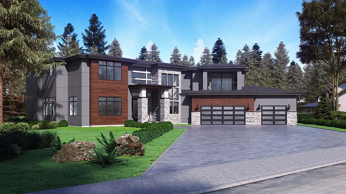 House Plan 81955 Elevation
