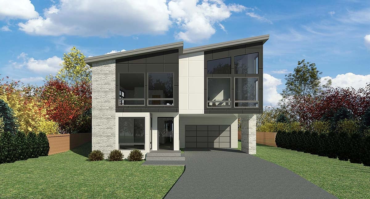 House Plan 81964 Elevation