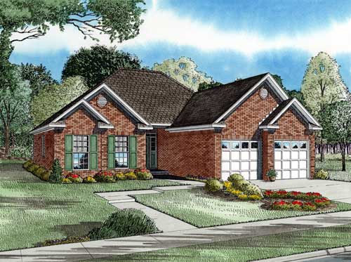 House Plan 82007 Elevation
