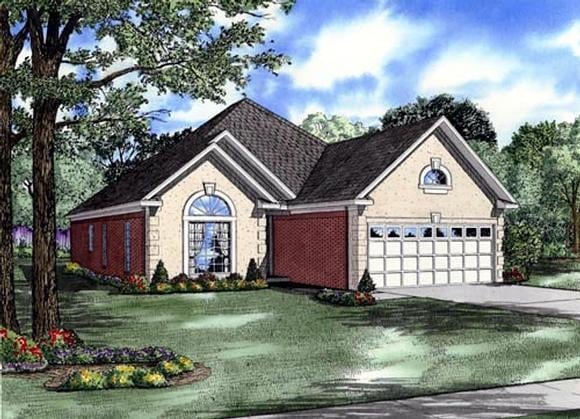 House Plan 82025 Elevation