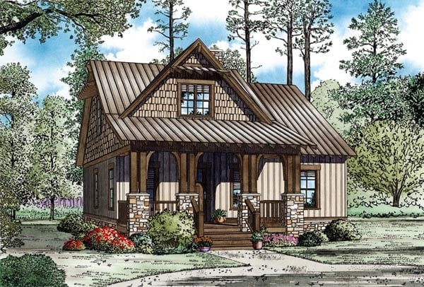 House Plan 82268 Elevation