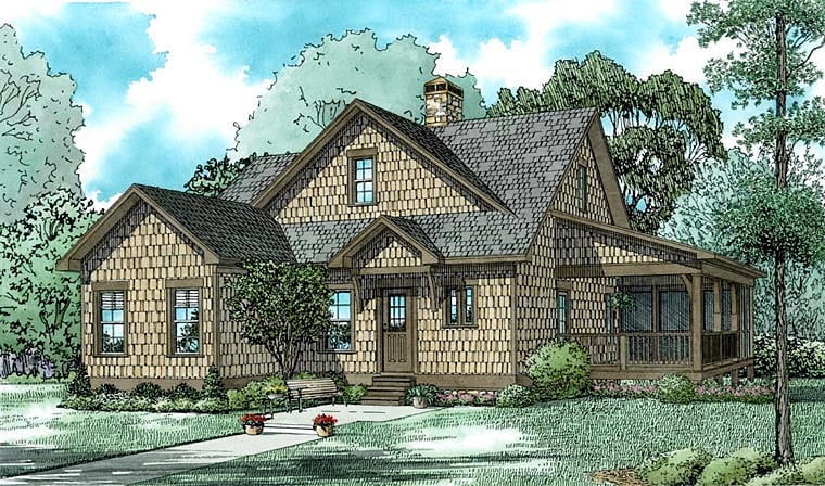 House Plan 82312 Elevation