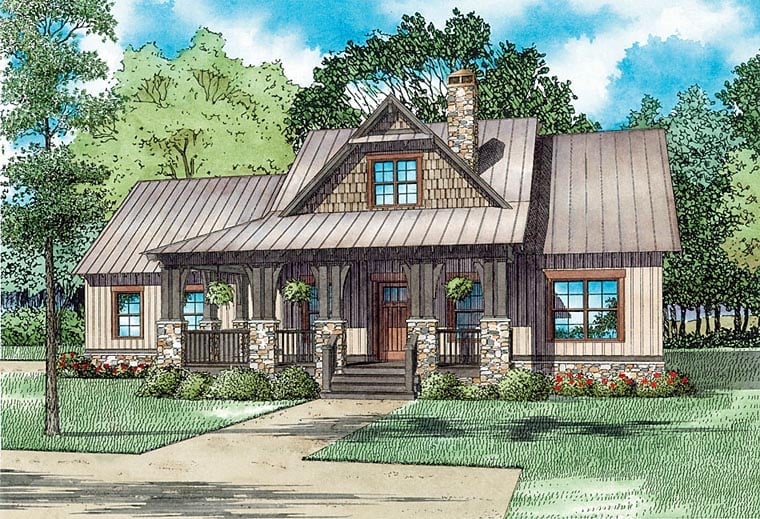 House Plan 82341 Elevation