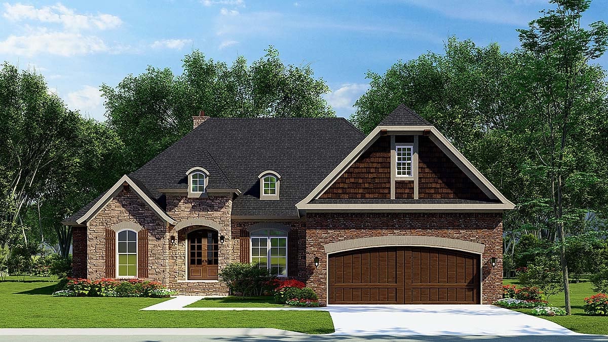House Plan 82348 Elevation