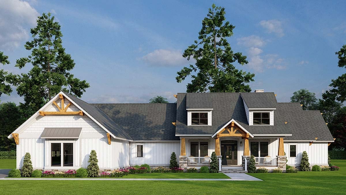 House Plan 82433 Elevation