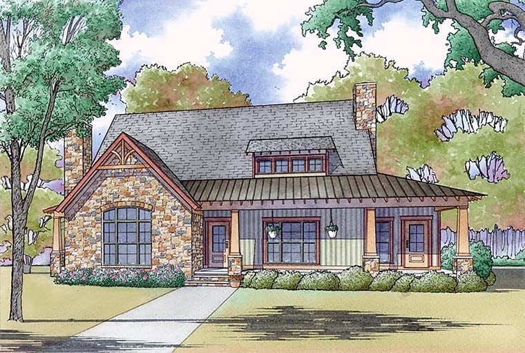 House Plan 82471 Elevation
