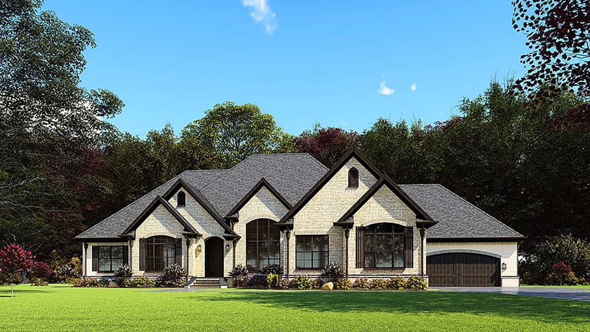 House Plan 82563 Elevation