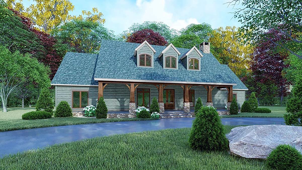 House Plan 82564 Elevation