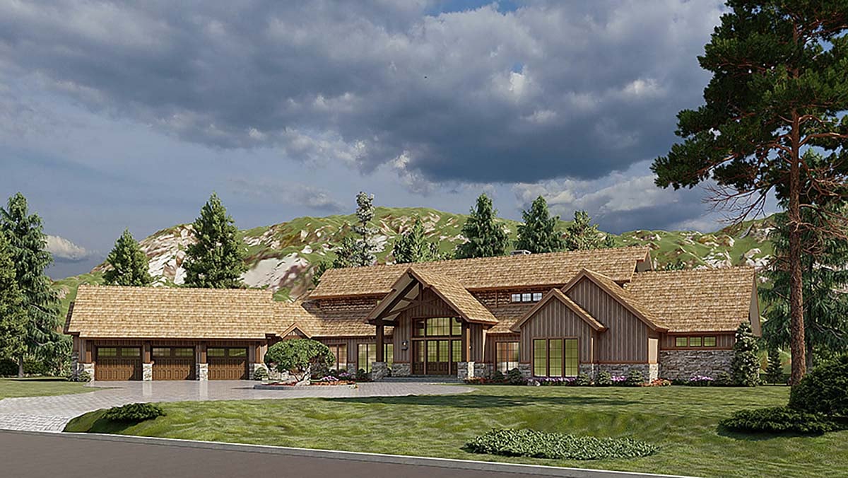 House Plan 82582 Elevation