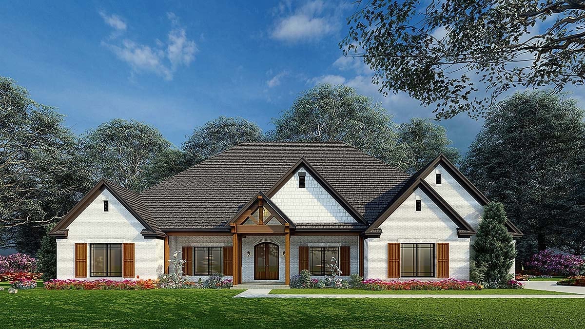 House Plan 82616 Elevation