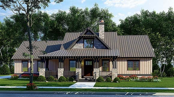 House Plan 82625 Elevation