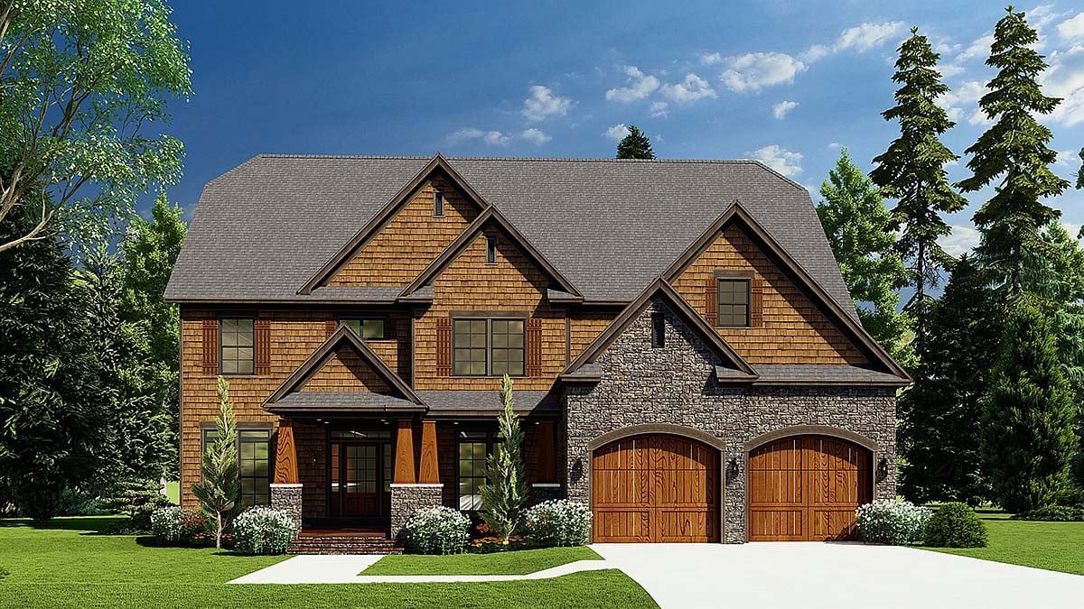 House Plan 82629 Elevation