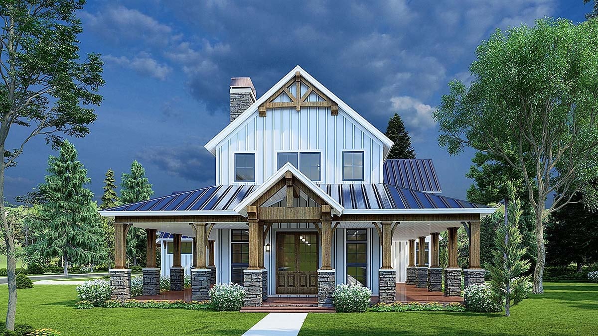 House Plan 82630 Elevation