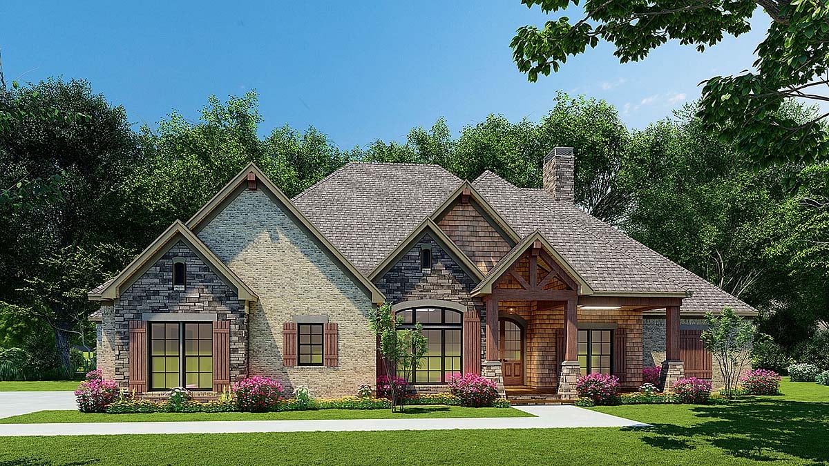 House Plan 82631 Elevation