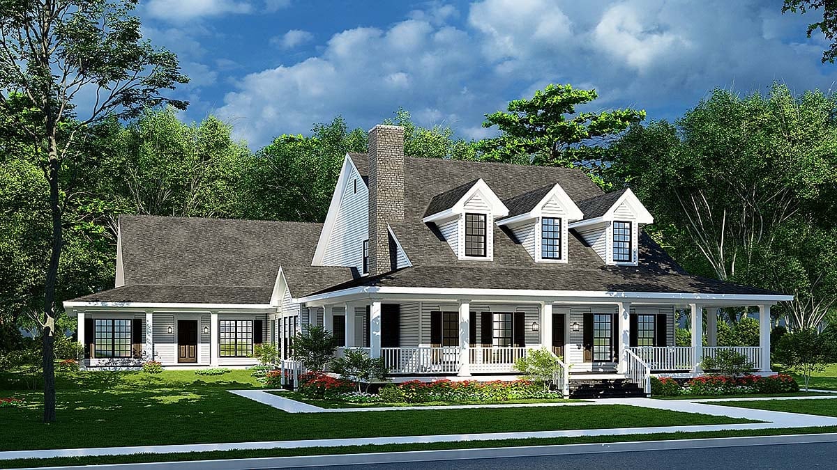 House Plan 82639 Elevation