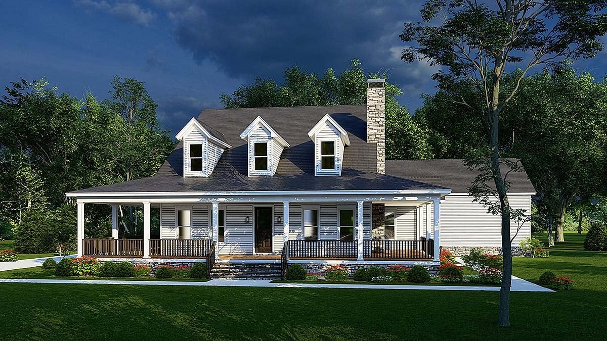 House Plan 82657 Elevation