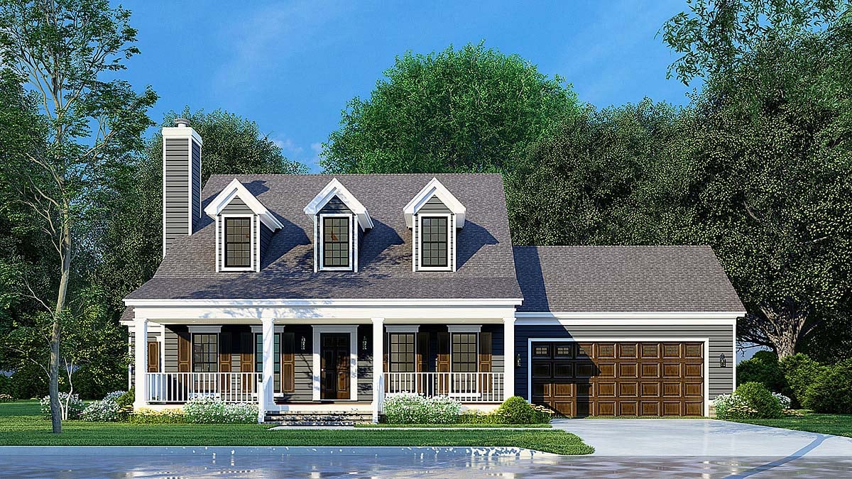 House Plan 82674 Elevation