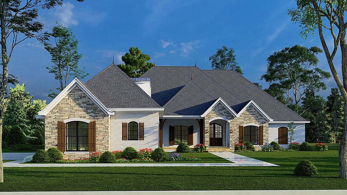 House Plan 82675 Elevation