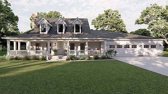 House Plan 82676 Elevation